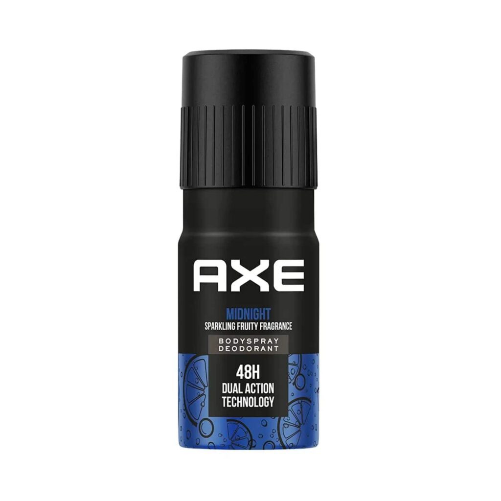 AXE Midnight 48H Dual Action Technology Body Deodorant For Men (150ml) - AXE