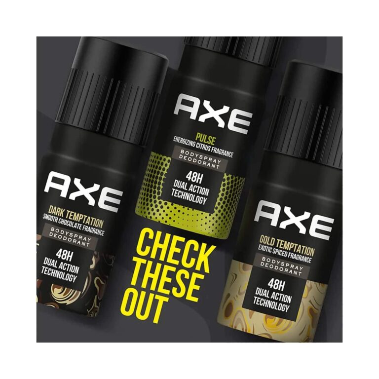 AXE Midnight 48H Dual Action Technology Body Deodorant For Men (150ml) - AXE