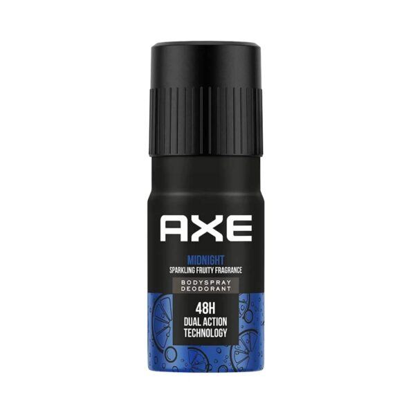 AXE Midnight 48H Dual Action Technology Body Deodorant For Men (150ml) - AXE