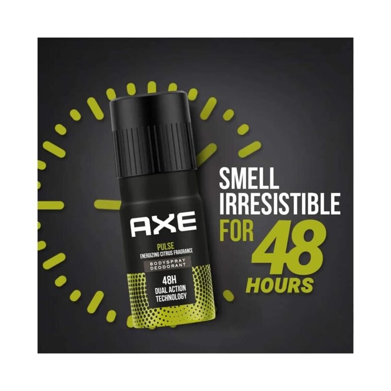 AXE Pulse Energizing Citrus Fragrance Deodorant For Men (150ml) - AXE