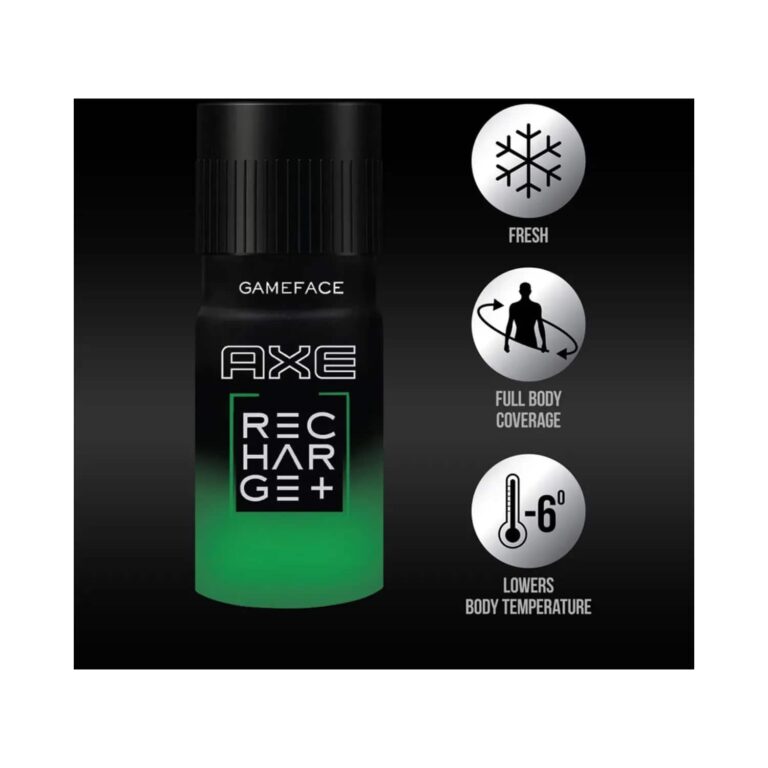 AXE Recharge Game Face Body Spray (150ml) - AXE