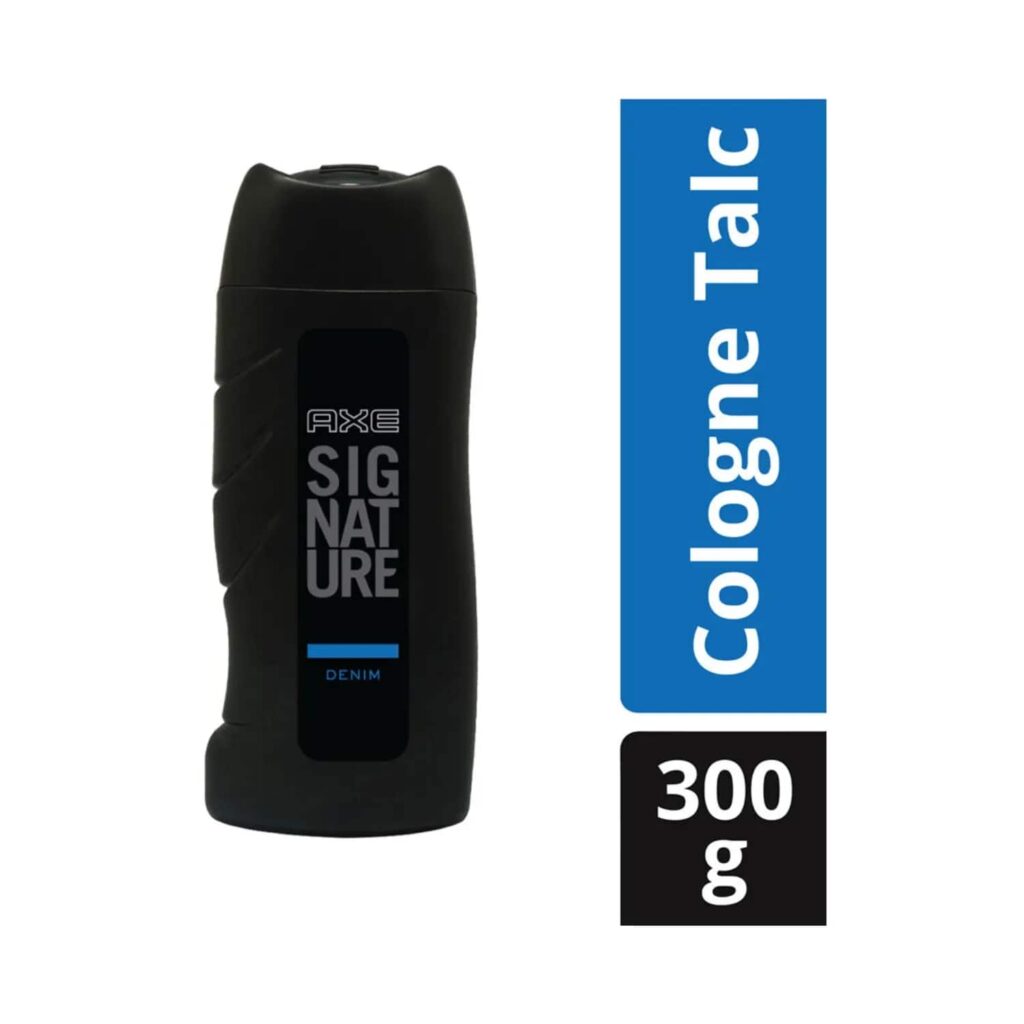 AXE Signature Denim Cologne Talc (300g) - AXE