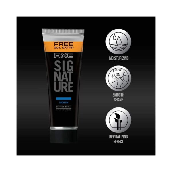 AXE Signature Denim Lather Shaving Cream (60g) - AXE