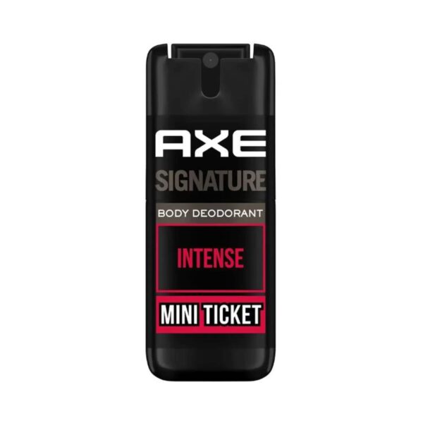 AXE Signature Mini Ticket Intense Pocket Deodorant For Men (10 ml) (Pack Of 5) - AXE