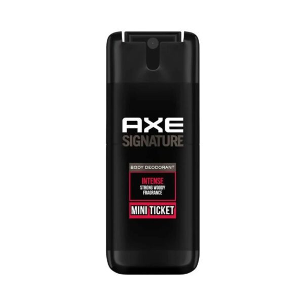 AXE Signature Mini Ticket Intense Pocket Deodorant For Men (10 ml) (Pack Of 5) - AXE