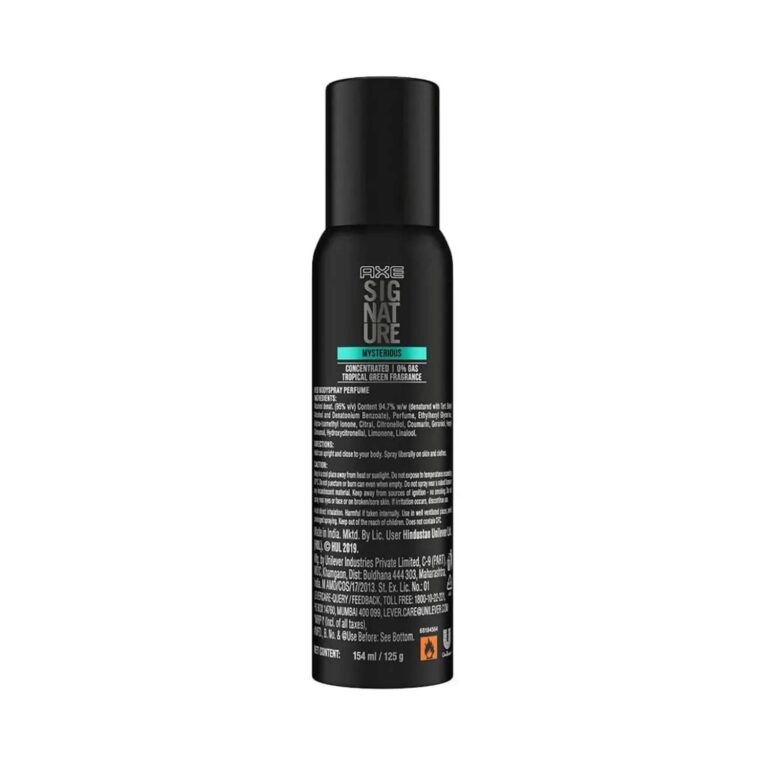 AXE Signature Mysterious Body Deodorant For Men (154ml) - AXE