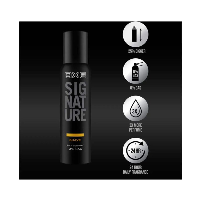 AXE Signature Suave Body Perfume For Men (154ml) - AXE