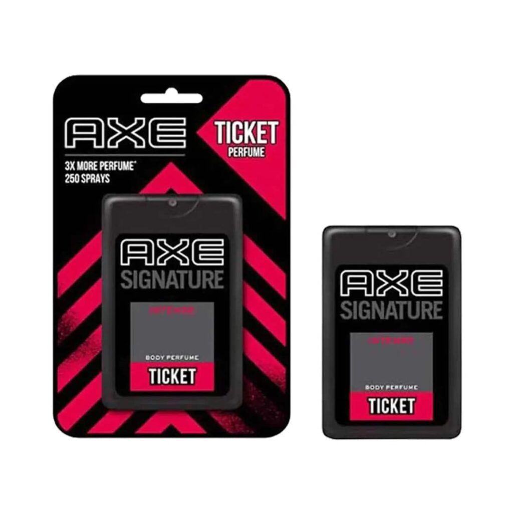 AXE Signature Ticket Intense Pocket Perfume For Men (17ml) - AXE