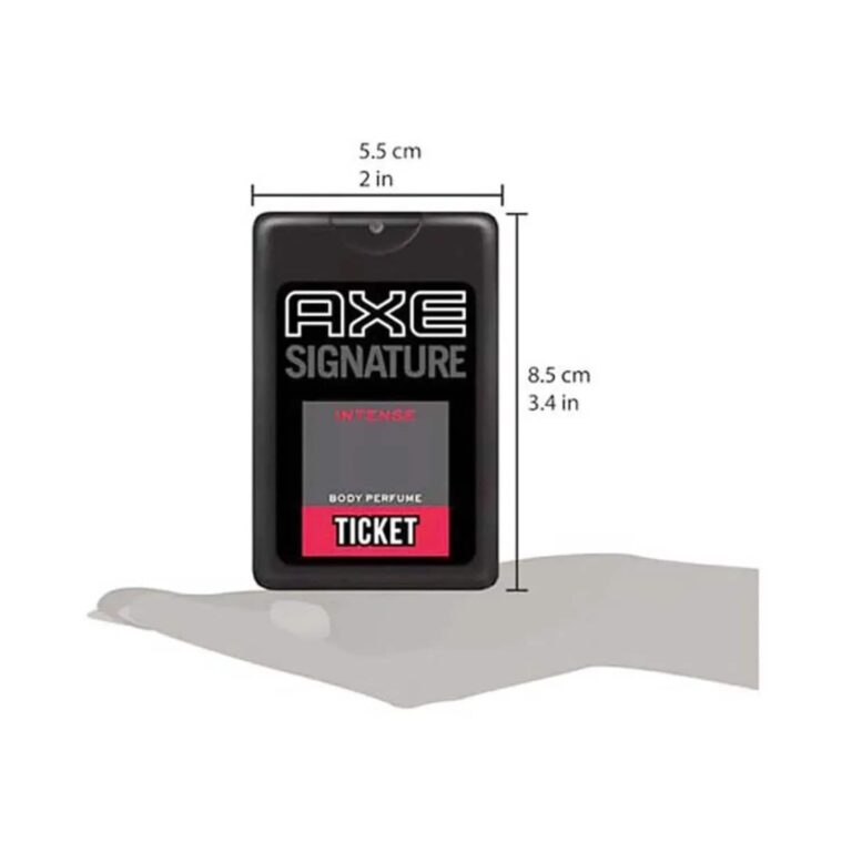 AXE Signature Ticket Intense Pocket Perfume For Men (17ml) - AXE