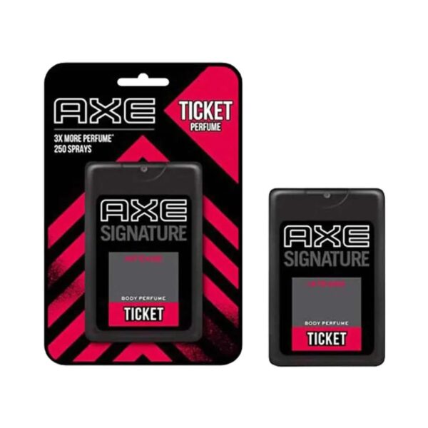 AXE Signature Ticket Intense Pocket Perfume For Men (17ml) - AXE