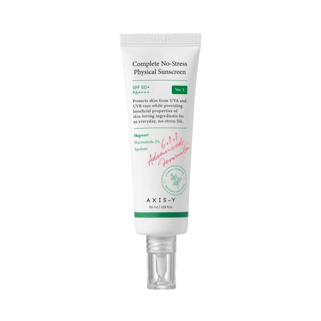 Axis-Y Complete No-Stress Physical Sunscreen SPF 50 (50 ml) - Axis-Y