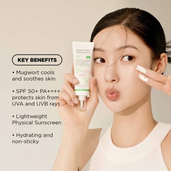 Axis-Y Complete No-Stress Physical Sunscreen SPF 50 (50 ml) - Axis-Y
