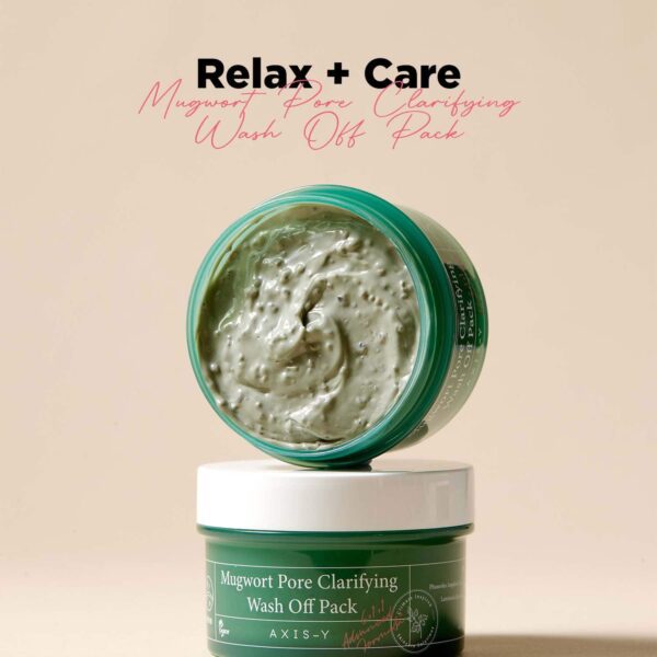Axis-Y Mugwort Pore Clarifying Wash Off Pack (100 ml) - Axis-Y