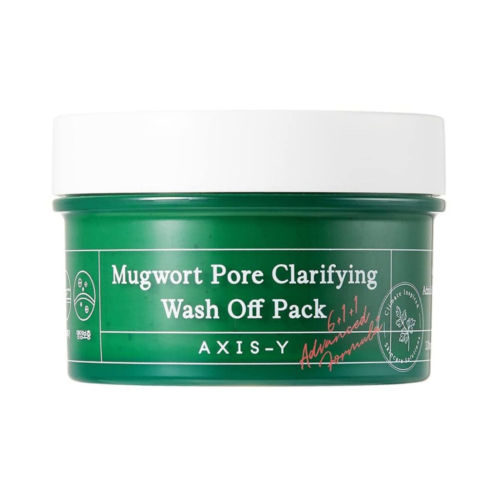 Axis-Y Mugwort Pore Clarifying Wash Off Pack (100 ml) - Axis-Y