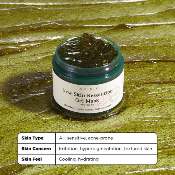 Axis-Y New Skin Resolution Gel Mask (100 ml) - Axis-Y