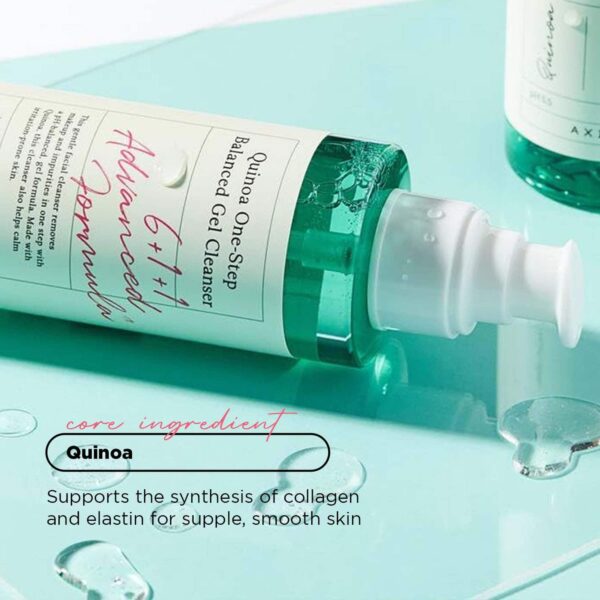 Axis-Y Quinoa One-Step Balanced Gel Cleanser (180 ml) - Axis-Y