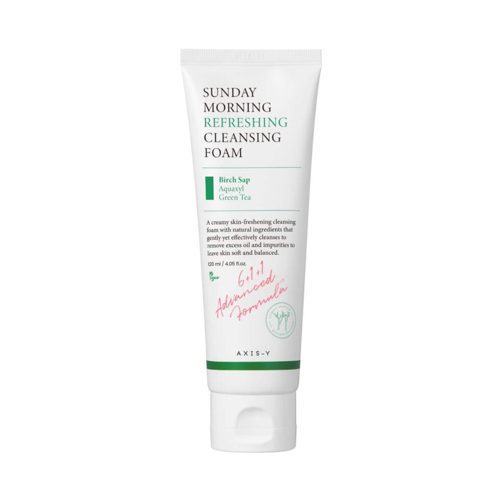 Axis-Y Sunday Morning Refreshing Cleansing Foam (120 ml) - Axis-Y