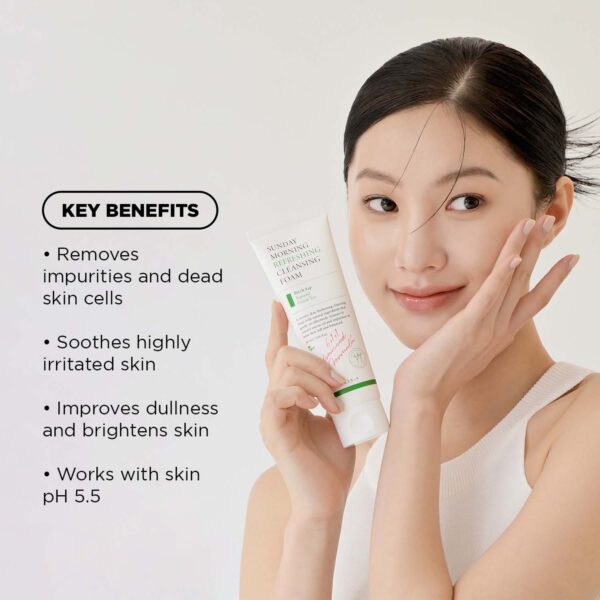 Axis-Y Sunday Morning Refreshing Cleansing Foam (120 ml) - Axis-Y