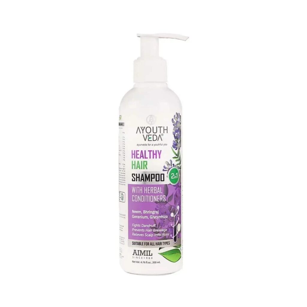 Ayouthveda 2-In-1 Healthy Hair Shampoo - (200ml) - Ayouthveda