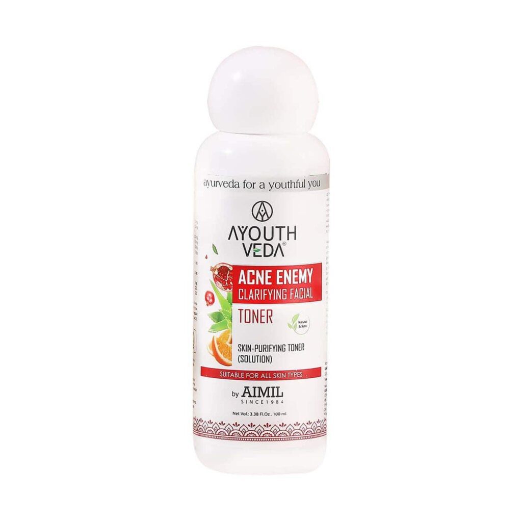 Ayouthveda Acne Enemy Clarifying Facial Toner (100ml) - Ayouthveda