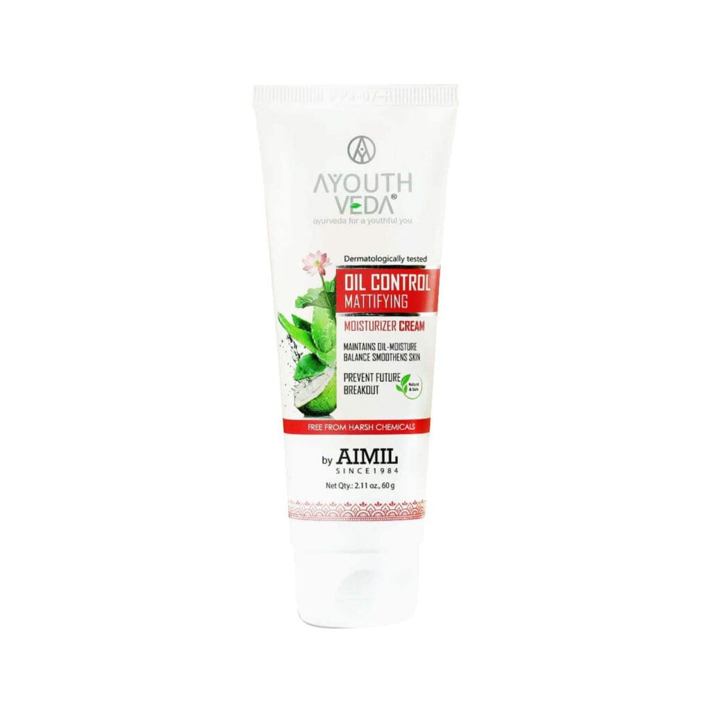 Ayouthveda Oil Control Mattifying Moisturizer Cream (60g) - Ayouthveda