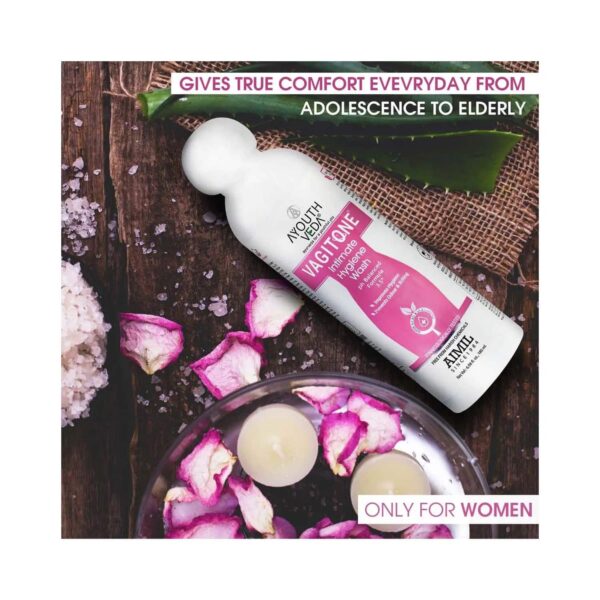 Ayouthveda Vagitone Intimate Hygiene Wash (180ml) - Ayouthveda