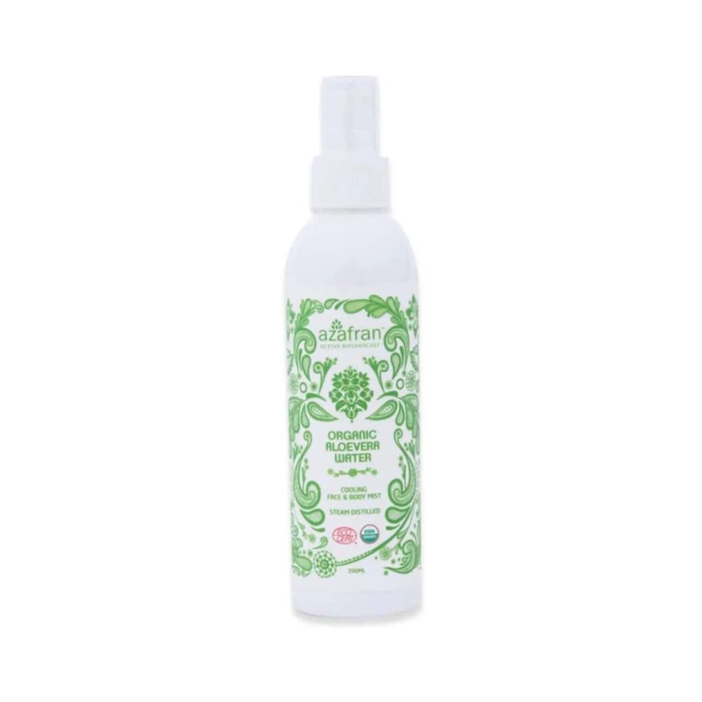 Azafran Actives Organic Aloe Vera Floral Water (200ml) - Azafran Actives