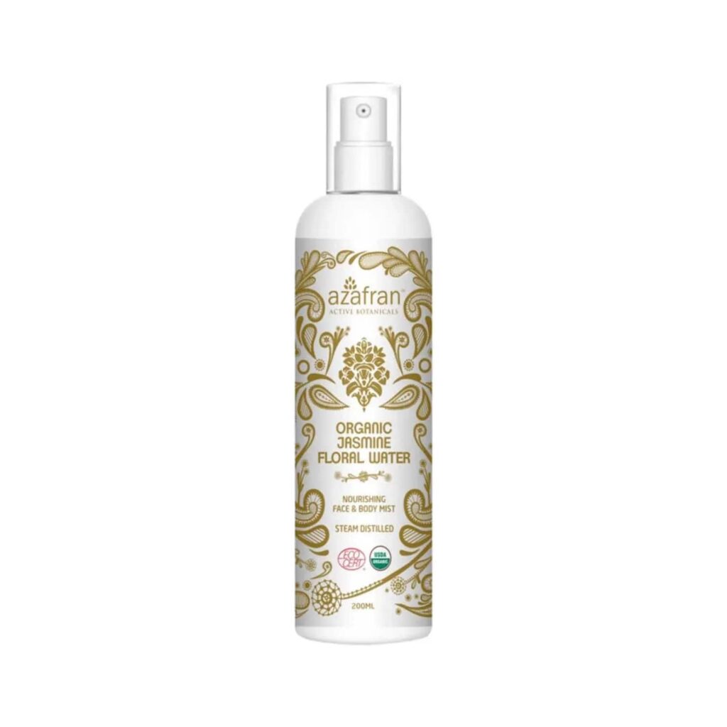 Azafran Actives Organic Jasmine Floral Water (200ml) - Azafran Actives
