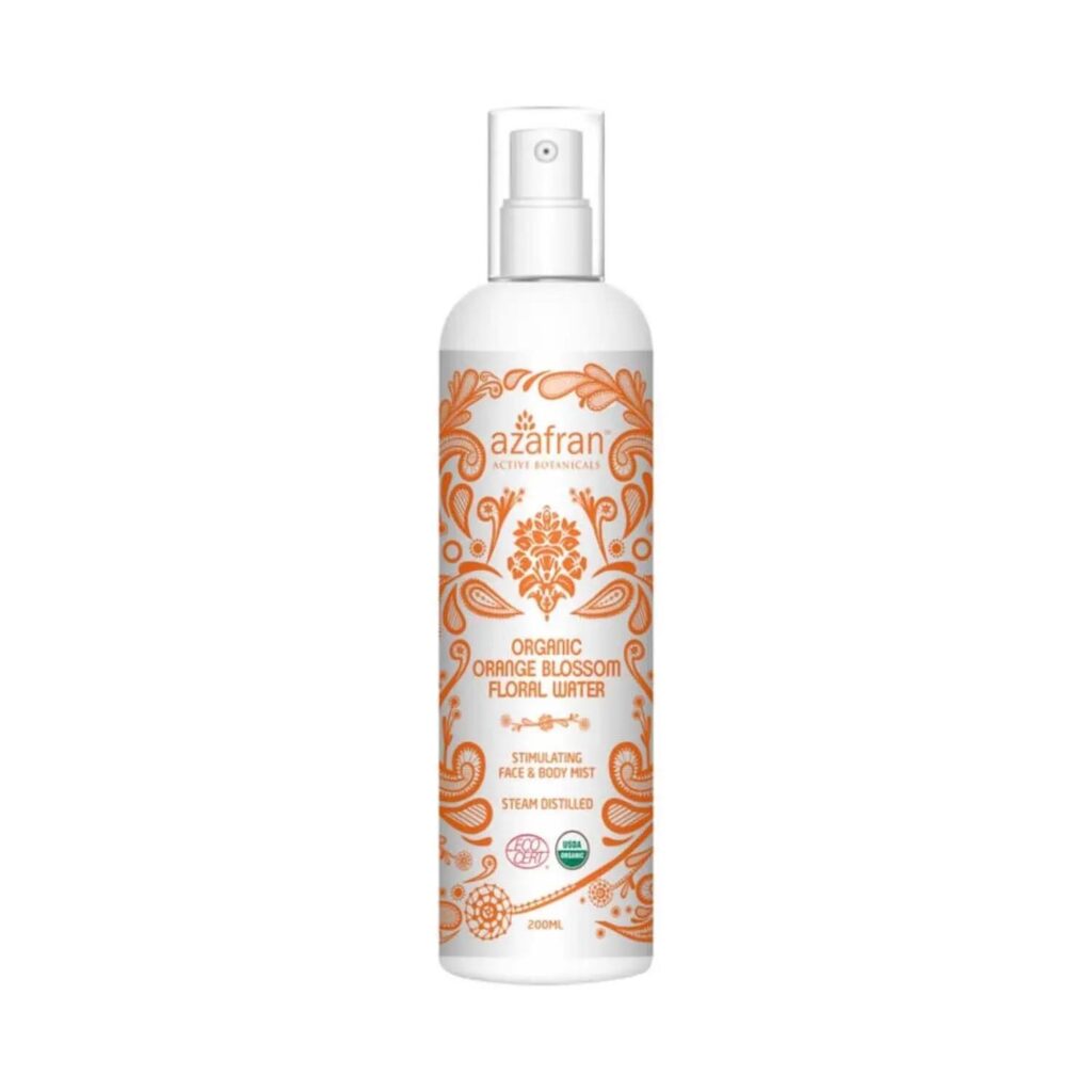 Azafran Actives Organic Orange Blossom Floral Water (200ml) - Azafran Actives