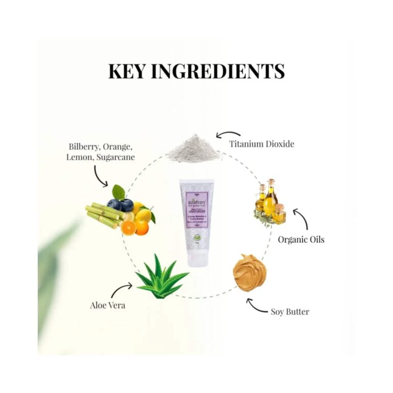 Azafran Organics Daily 3 In 1 Moisturizer (50g) - Azafran Organics