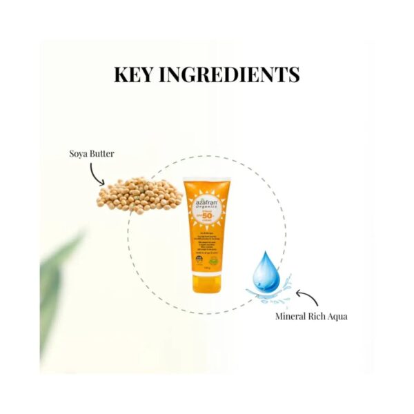 Azafran Organics Dfend SPF 50+ Sunscreen (100g) - Azafran Organics