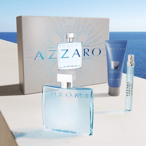 Azzaro Chrome Set (3 pcs) - Azzaro
