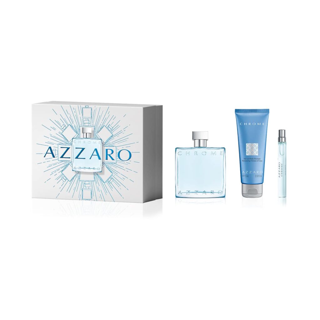Azzaro Chrome Set (3 pcs) - Azzaro
