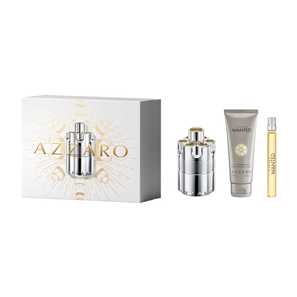 Azzaro Wanted EDP and Hair & Body Wash 2024 Gift Set (3 pcs) - Azzaro