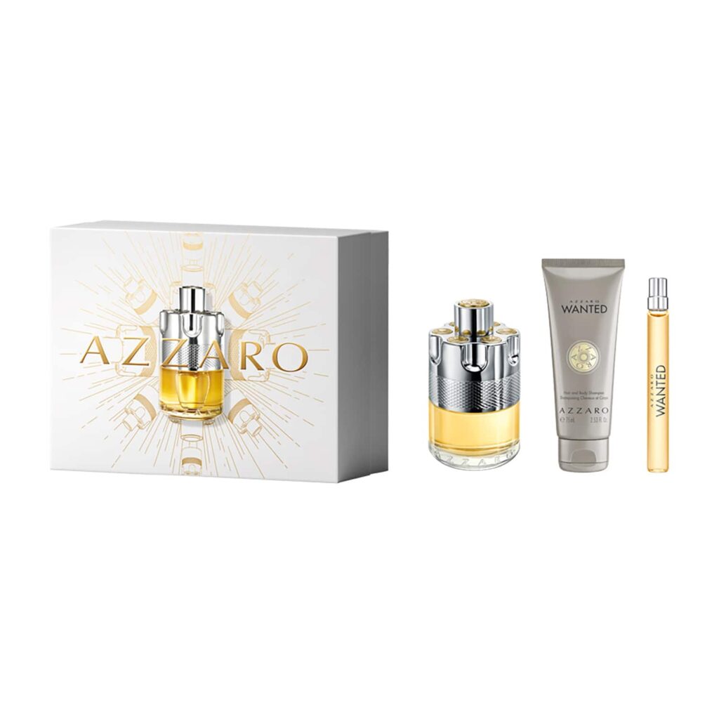 Azzaro Wanted EDT Hair & Body Wash 2024 Gift Set (3 pcs) - Azzaro