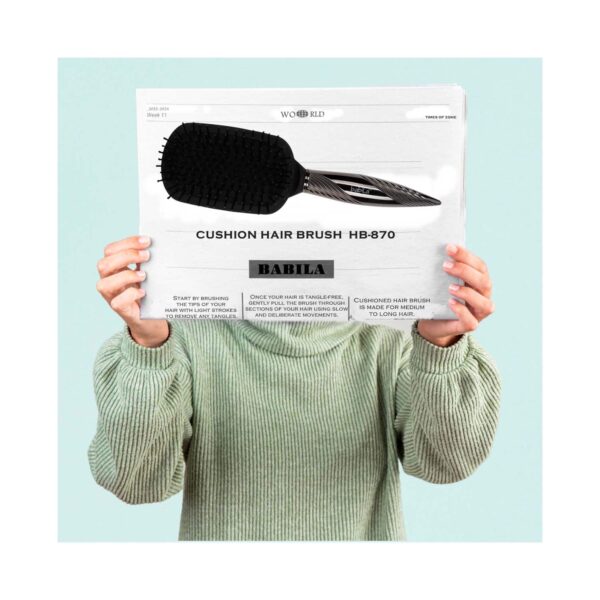 Babila Cushioned Brush - HB-V870 - Babila