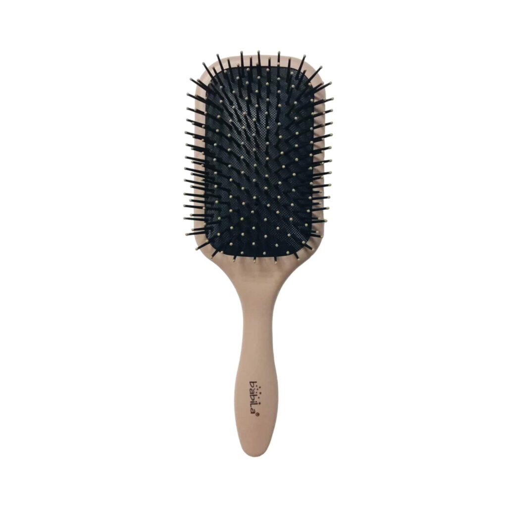 Babila Cushioned Hair Brush - HB-P09 - Black - Babila