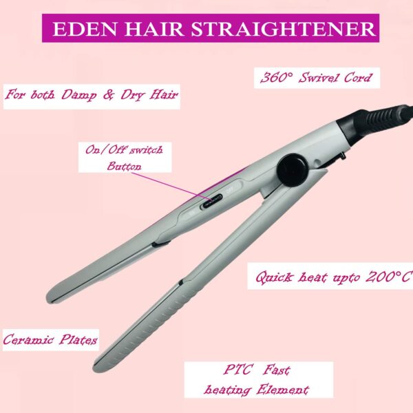 Babila Eden Hair Straightener - BHS-E50 - Multicolour (1Pc) - Babila