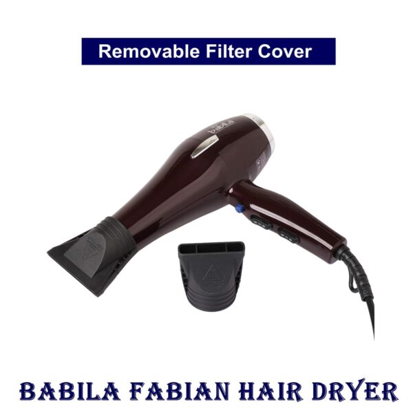 Babila Fabian Hair Dryer - BHD-E37 - Brown (1Pc) - Babila