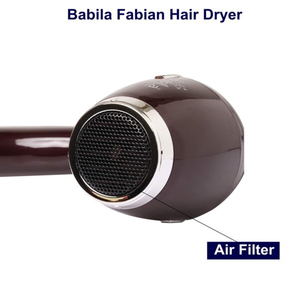 Babila Fabian Hair Dryer - BHD-E37 - Brown (1Pc) - Babila