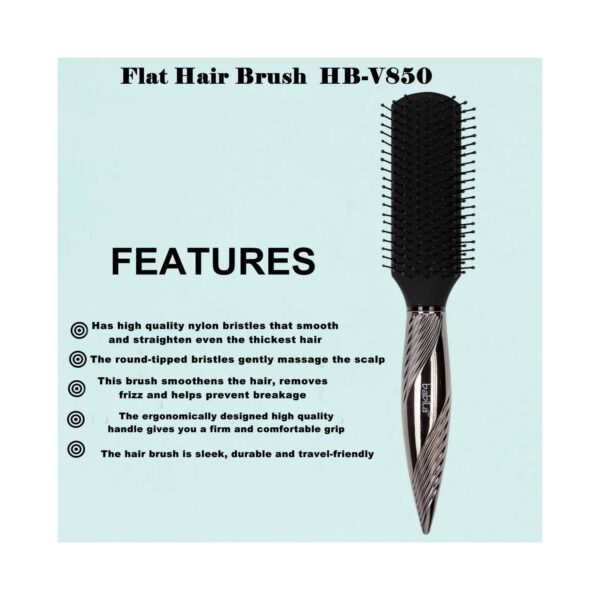 Babila Flat Hair Brush - HB-V850 - Babila
