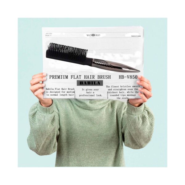 Babila Flat Hair Brush - HB-V850 - Babila