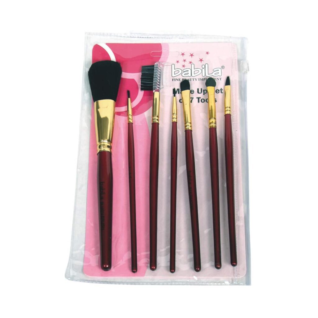 Babila Large Makeup Brush Set MBS-V03 (7 pcs) - Babila