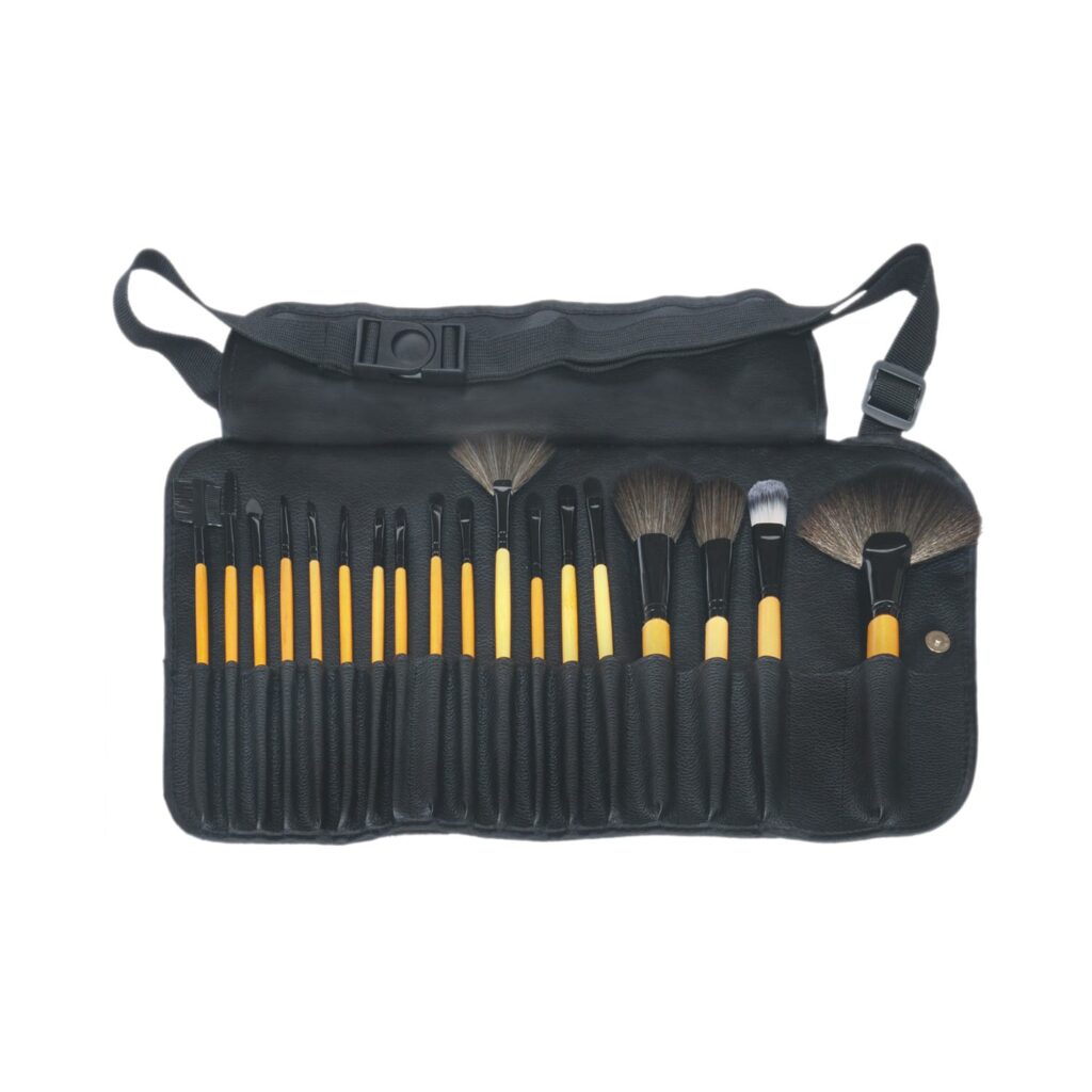 Babila Large Makeup Brush Set with Pouch MBS-V07 (18 pcs) - Babila