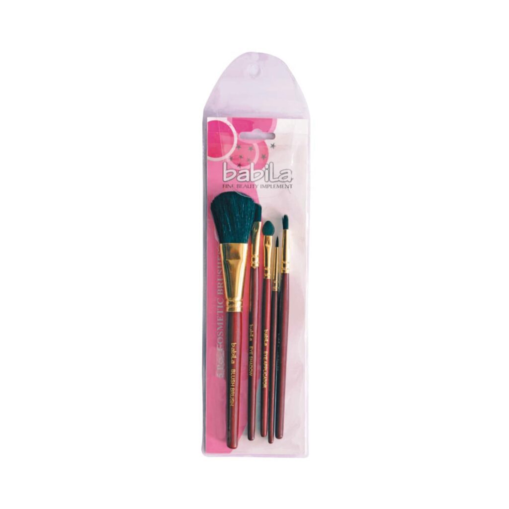 Babila Small Makeup Brush Set MBS-V04 (5 pcs) - Babila