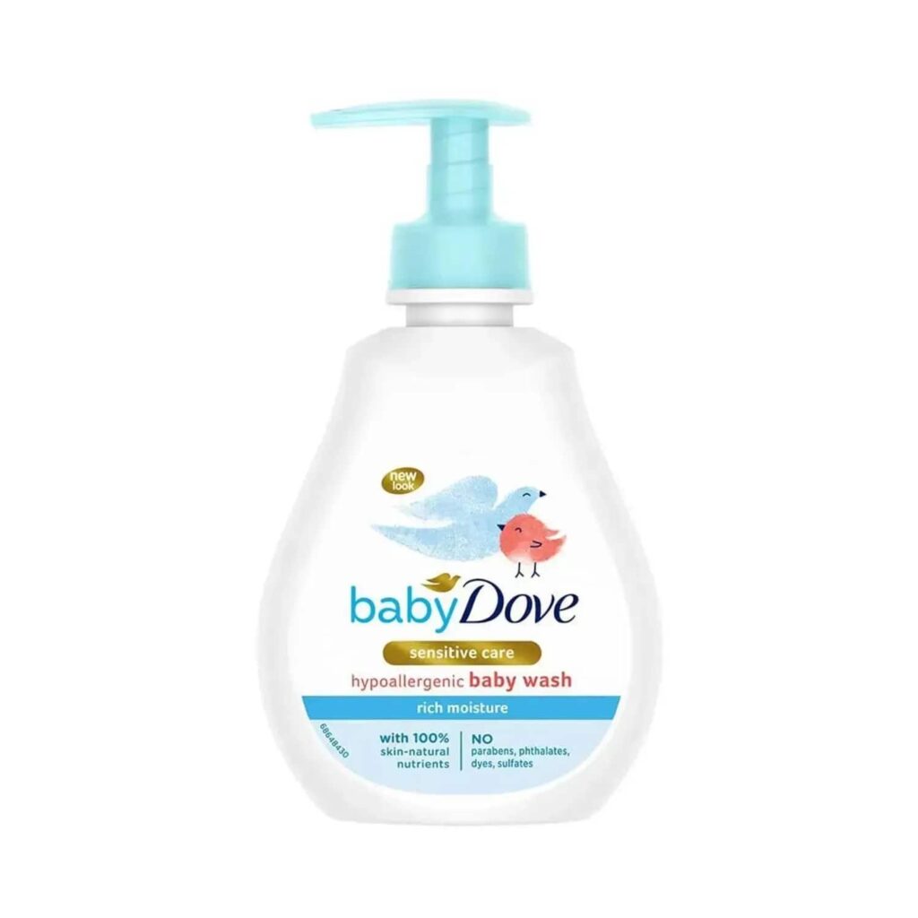 Baby Dove Rich Moisture Hair to Toe Baby Wash - (200ml) - Baby Dove