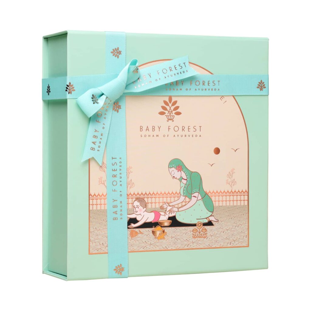 Baby Forest Bath & Body Care Combo Box 1 - (3 pcs) - Baby Forest