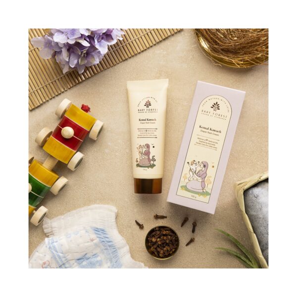 Baby Forest Komal Kawach Baby Rash Healing Cream (100 g) - Baby Forest
