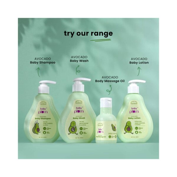 Baby Plum Avocado Baby Lotion (200ml) - Plum