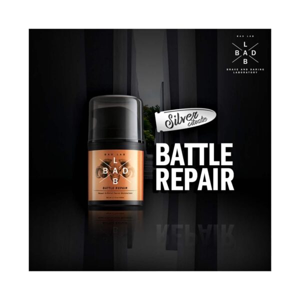 Bad Lab Battle Repair & Relief Facial Moisturiser (50ml) - Bad Lab